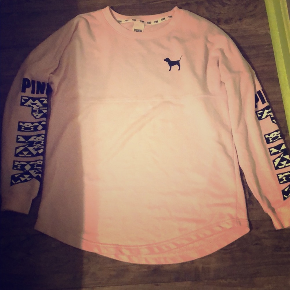 Pink by Victoria Secret size small long sleeved